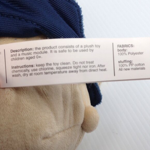 Ludwig Van Beethoven Plush Musical Bear Vosego 16" - Picture 9 of 13